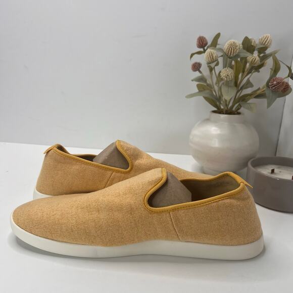 Allbirds Wool Lounger Natural Loafers Yellow Men\'s US 14 Casual Tried On main image 4